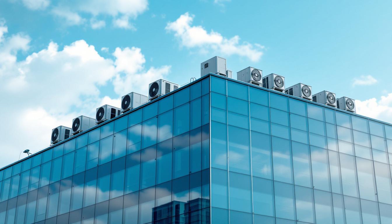 Edificio corporativo de oficinas con sistema HVAC AIRLOGIC en Lima